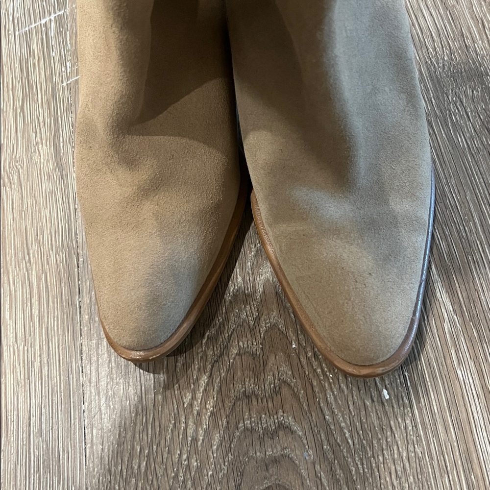 Zara Suede Leather Slouchy Boots Size 7.5 (EU38) - Picture 6 of 11